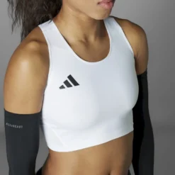 adidasAdizero Essentials Running Crop Top - Brassière de sport femme