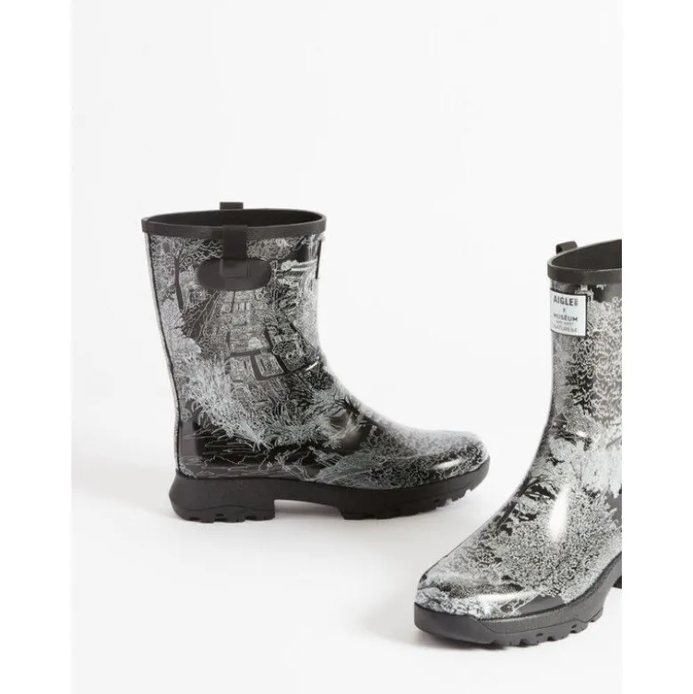 AigleAlya Print - Bottes de pluie femme