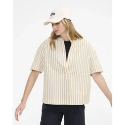 AigleBlouse Rayée Manches Courtes - Chemise femme
