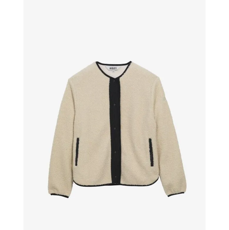 AigleCardigan Sherpa Bouclette - Pullover femme