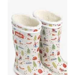 AigleLolly Pop Fur Print - Bottes de pluie enfant