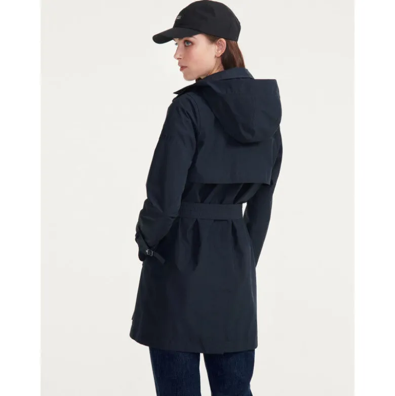 AigleTrench court Gore-Tex® à capuche - Veste imperméable femme
