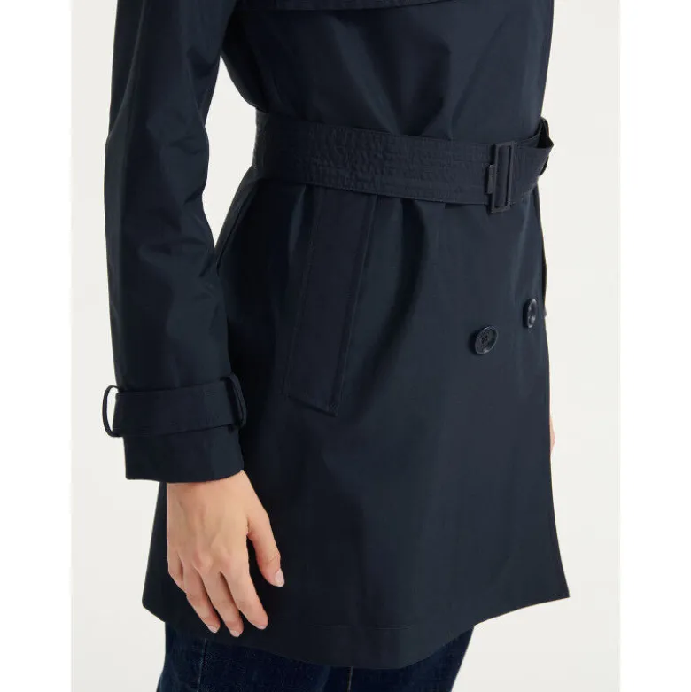 AigleTrench court Gore-Tex® à capuche - Veste imperméable femme