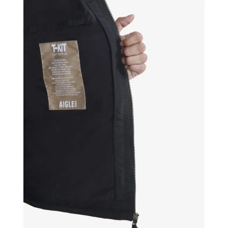 AigleVeste Courte MTD 2 Couches Capuche - Veste imperméable homme