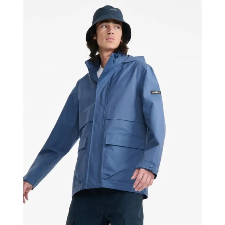 AigleVeste Mi-Longue MTD 2 Couches Capuche - Parka homme
