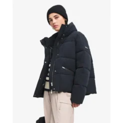 AigleWaterproof Short Quilted Down - Veste imperméable femme