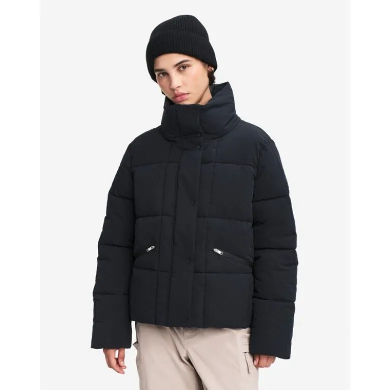 AigleWaterproof Short Quilted Down - Veste imperméable femme