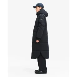 AigleWaterproof Long Quilted Down - Veste imperméable femme