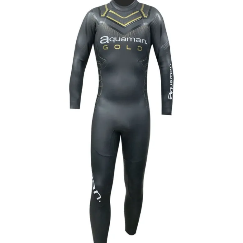 AquamanGold - Combinaison néoprène triathlon homme