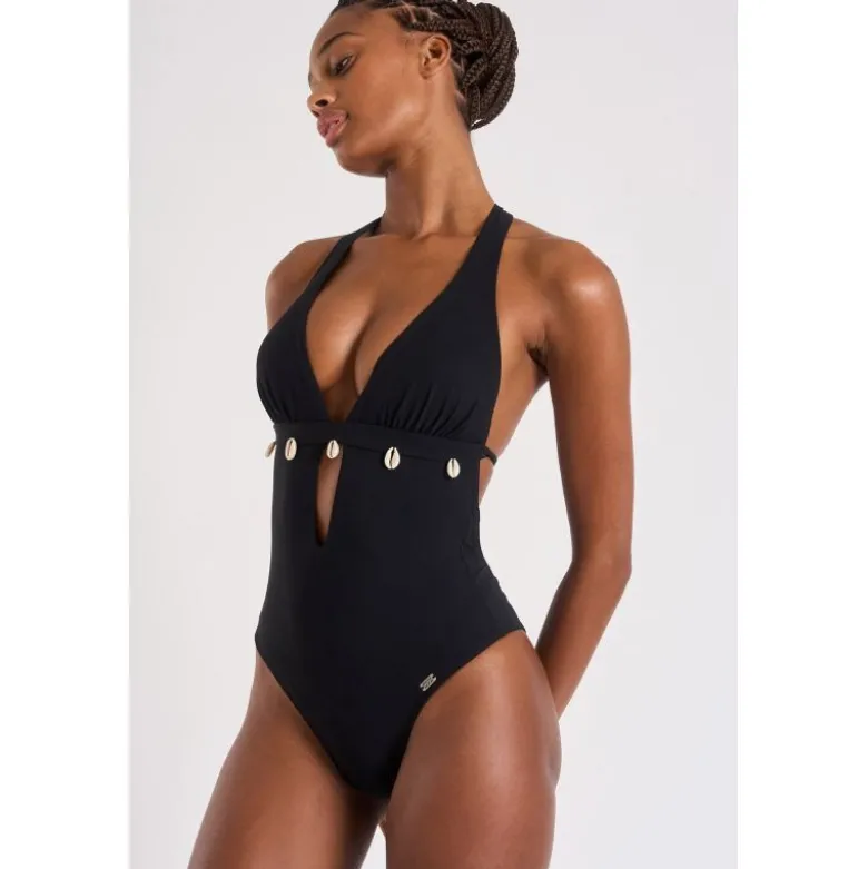 Banana MoonShellina Black - Maillot de bain 1 pièce femme