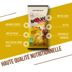 BaouwBanane-Pécan - Barre énergétique