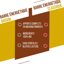 BaouwBanane-Pécan - Barre énergétique