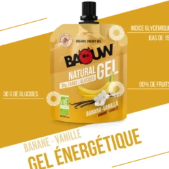 BaouwBanane-Vanille - Gel énergétique
