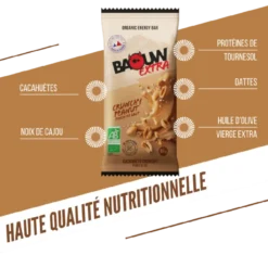 BaouwCacahuète - Crunchy - Barre énergétique