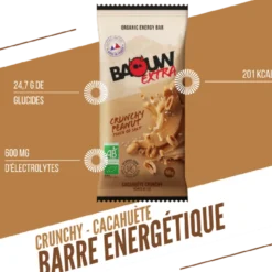 BaouwCacahuète - Crunchy - Barre énergétique