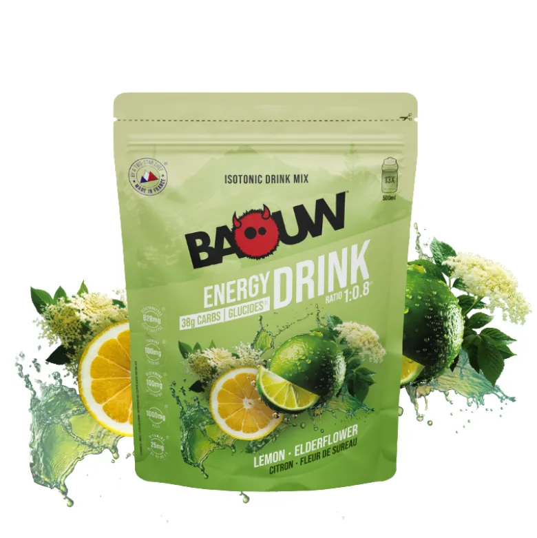 BaouwCitron - Fleur de Sureau - Boisson énergétique