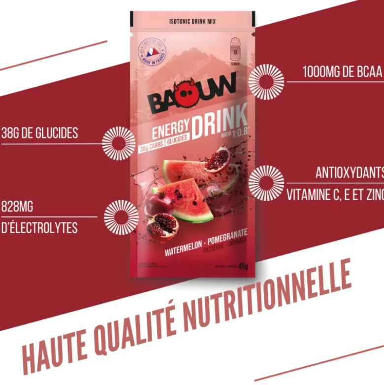 BaouwPastèque - Grenade - Boisson énergétique