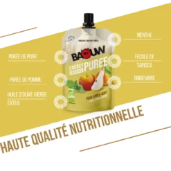 BaouwPoire-Pomme-Menthe - Purée énergétique