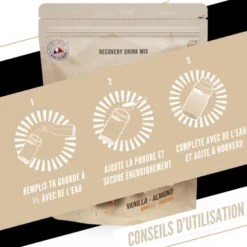 BaouwVanille - Amande - Boisson énergétique