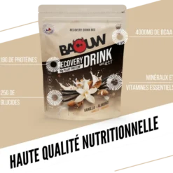 BaouwVanille - Amande - Boisson énergétique