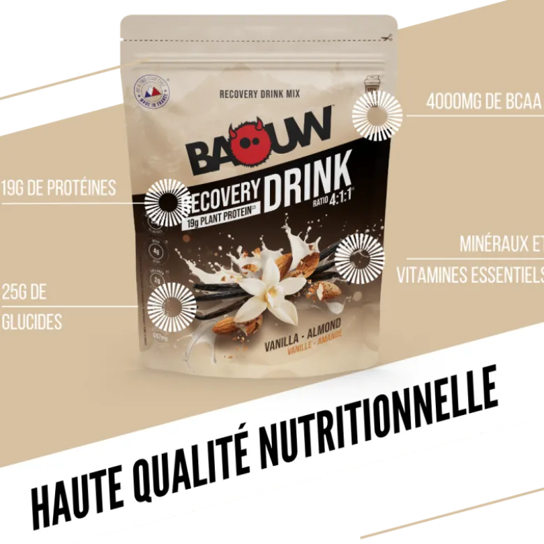 BaouwVanille - Amande - Boisson énergétique