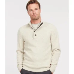 BarbourEssential Elbow Patch Jumper - Pullover homme