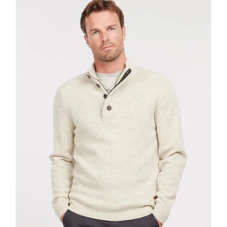 BarbourEssential Elbow Patch Jumper - Pullover homme