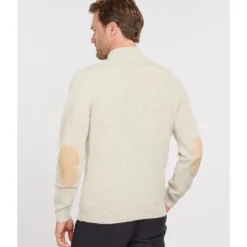 BarbourEssential Elbow Patch Jumper - Pullover homme