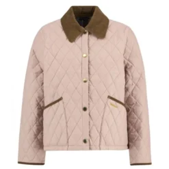 BarbourIcons Cropped Liddesdale Quilted Jacket - Veste imperméable femme
