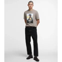 BarbourInternational Nicholl SMQ Graphic - T-shirt homme
