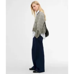 BarbourLeyburn Check Showerproof Bomber Jacket - Veste imperméable femme