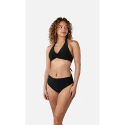 BartsSolid Cross Halter - Haut de bikini femme