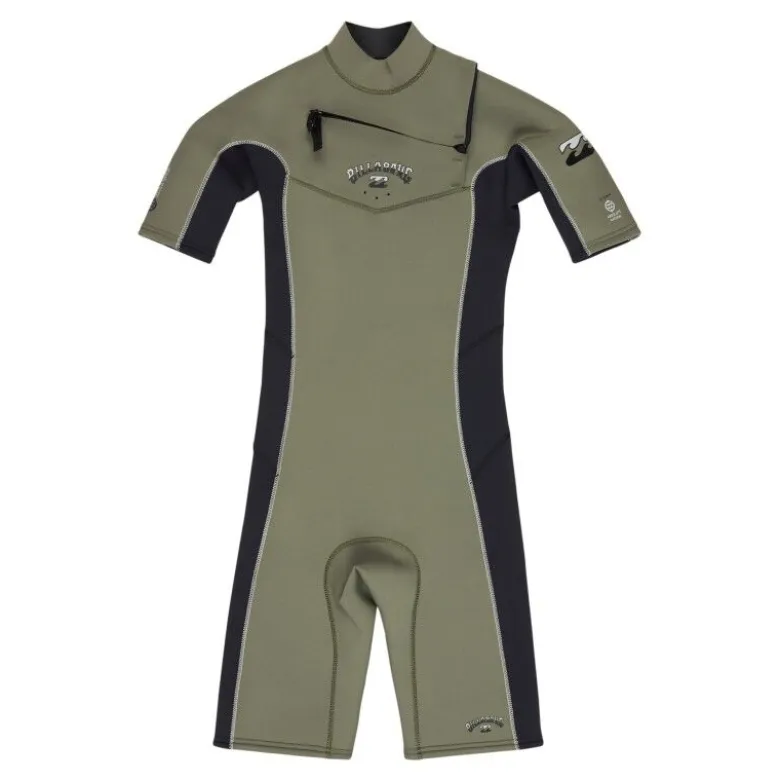 BillabongAbsolute Natural Cz Ss Spg - Combinaison de surf enfant