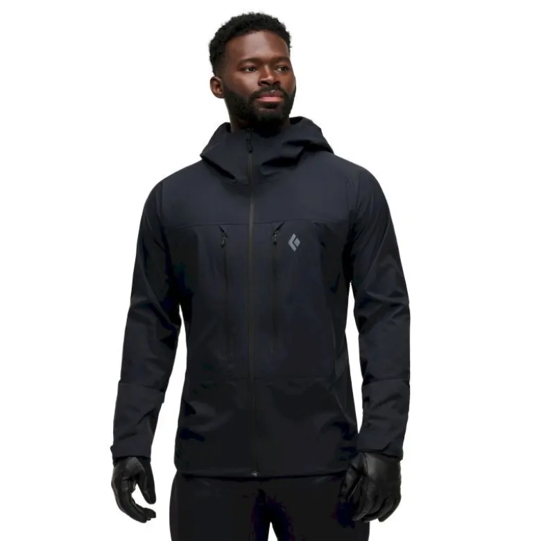 Black DiamondDawn Patrol Hybrid Shell - Veste imperméable homme
