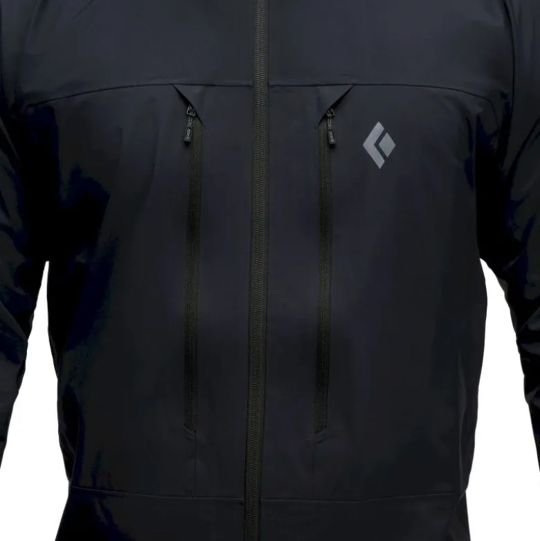 Black DiamondDawn Patrol Hybrid Shell - Veste imperméable homme