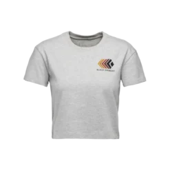 Black DiamondFaded Crop SS Tee - T-shirt femme