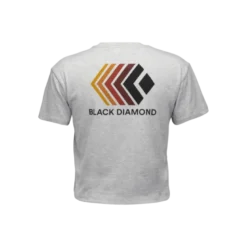 Black DiamondFaded Crop SS Tee - T-shirt femme
