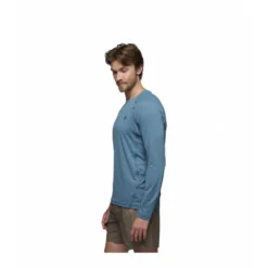Black DiamondLS Alpenglow Crew - T-shirt anti uv homme