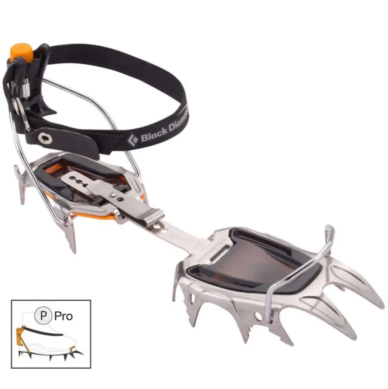 Black DiamondSabretooth Clip - Crampons alpinisme