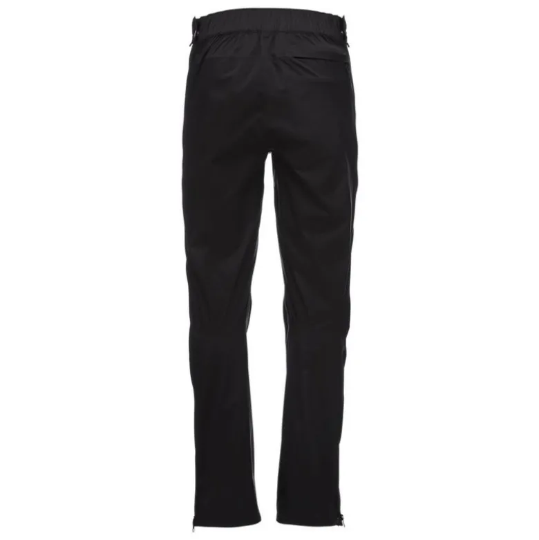 Black DiamondStormline Str Fl Zp Rn Pants - Pantalon imperméable homme