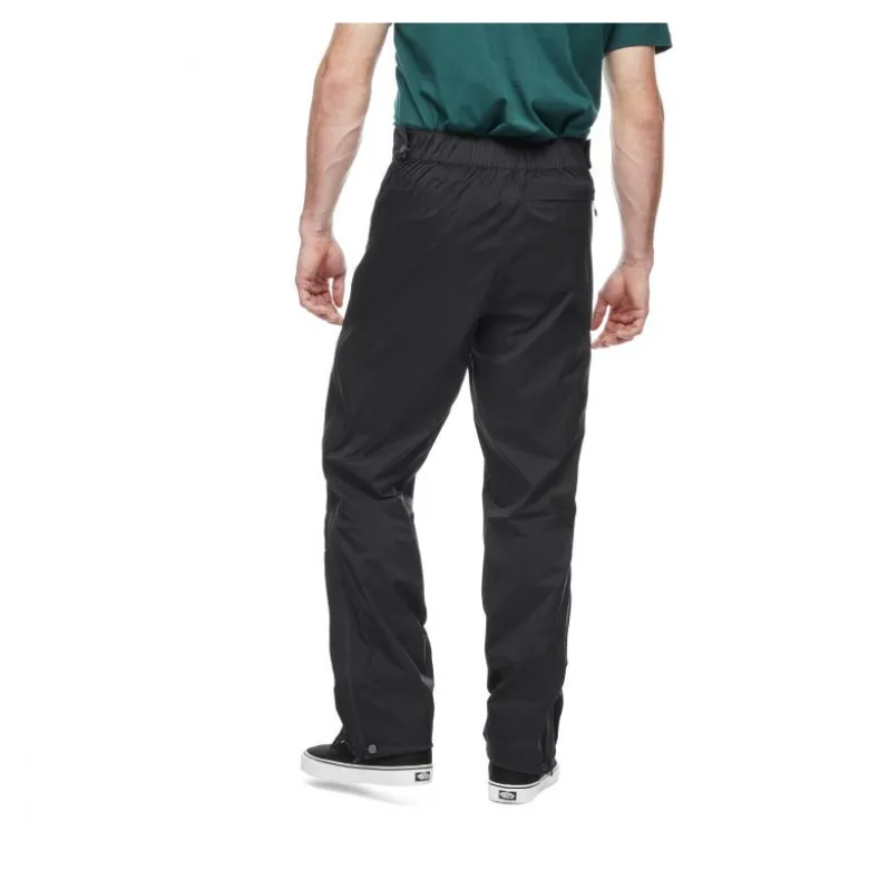 Black DiamondStormline Str Fl Zp Rn Pants - Pantalon imperméable homme