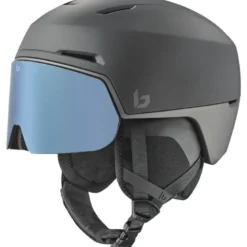 BolléX-Fusion Pure - Brown Blue Cat 2 - Casque ski avec visière