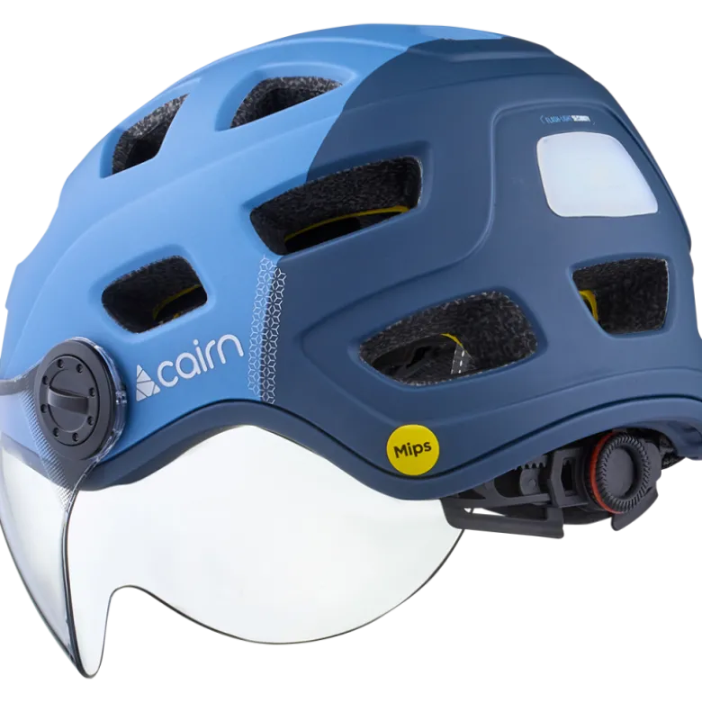 CairnQuartz Visor Led MIPS - Casque vélo urbain homme