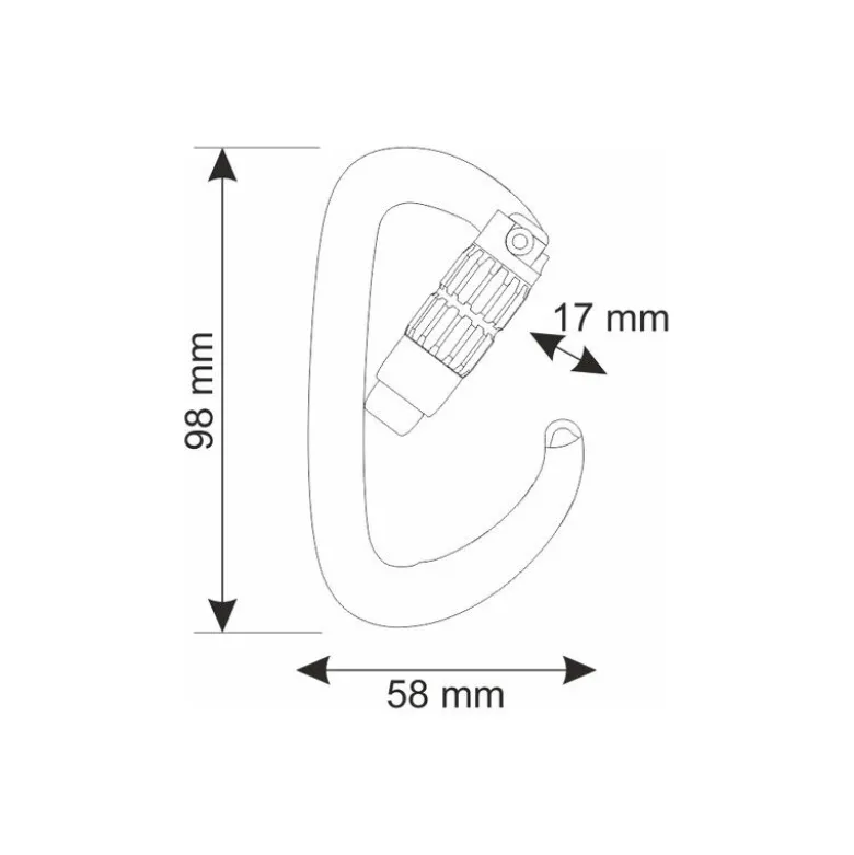 CampOrbit 2Lock - Mousqueton