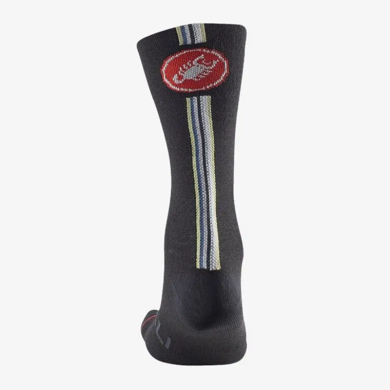 CastelliRacing Stripe 18 Sock - Chaussettes vélo