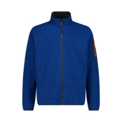 CMPMen's jacquard Knit-Tech fleece with rhombus motif - Polaire homme