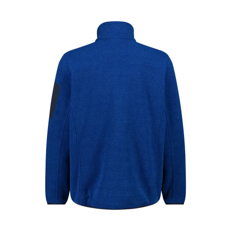 CMPMen's jacquard Knit-Tech fleece with rhombus motif - Polaire homme