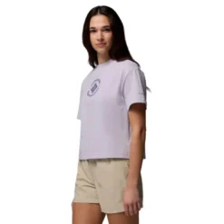 ColumbiaRolling Bend Graphic Relaxed Crop SS Tee - T-shirt femme