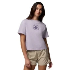 ColumbiaRolling Bend Graphic Relaxed Crop SS Tee - T-shirt femme