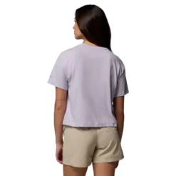 ColumbiaRolling Bend Graphic Relaxed Crop SS Tee - T-shirt femme
